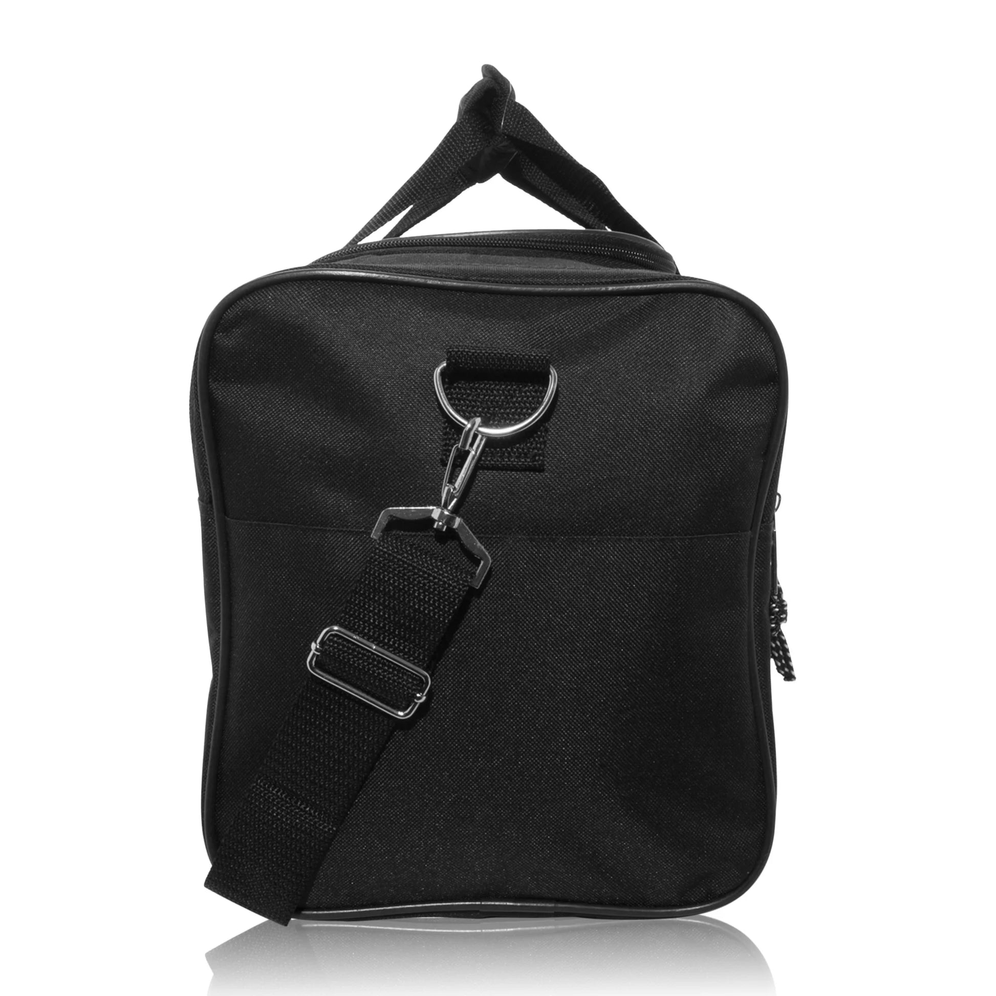 17" Blank Duffel Bag Duffle Travel Size Sports Durable Gym Bag in Black